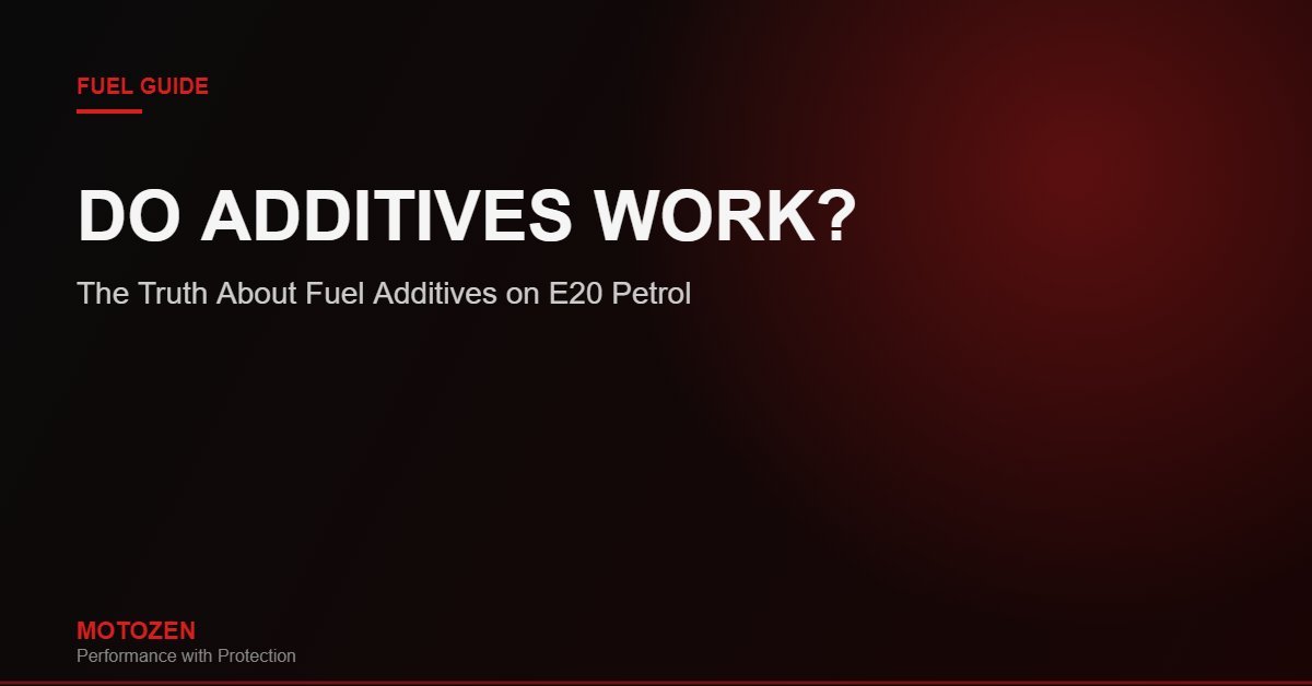 Do Fuel Additives Work on E20 Petrol - MotoZen