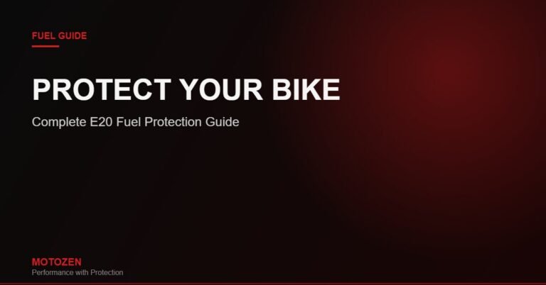 Protect Your Bike Complete E20 Fuel Protection Guide